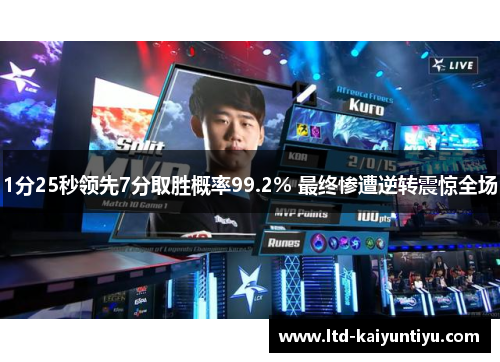 1分25秒领先7分取胜概率99.2% 最终惨遭逆转震惊全场