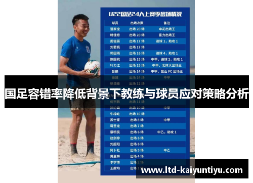 国足容错率降低背景下教练与球员应对策略分析